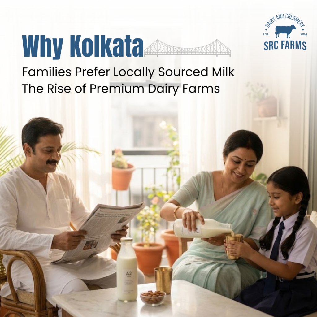 Kolkata Families Prefer Locally Sourced Milk
