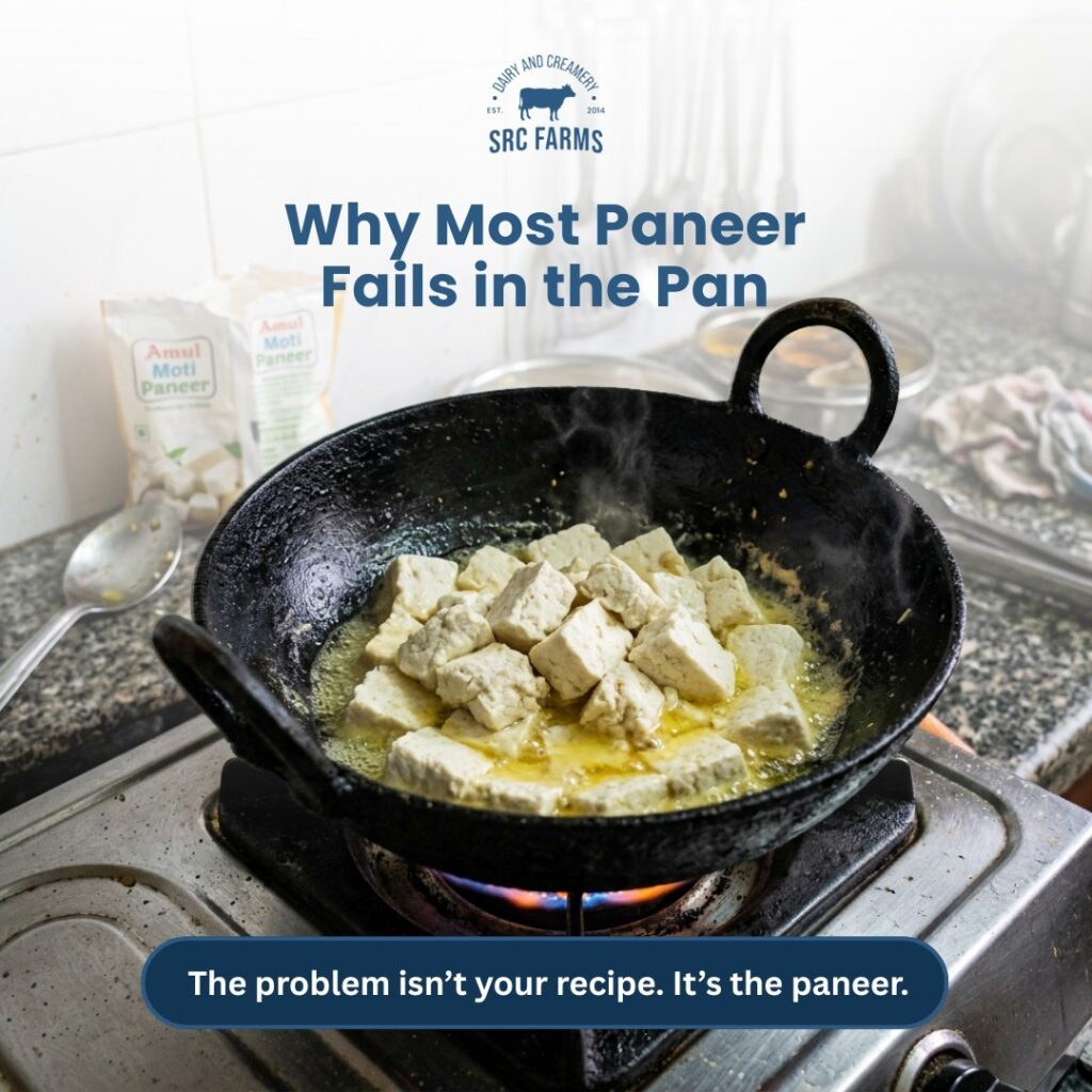 Why most paneer fails in the pan