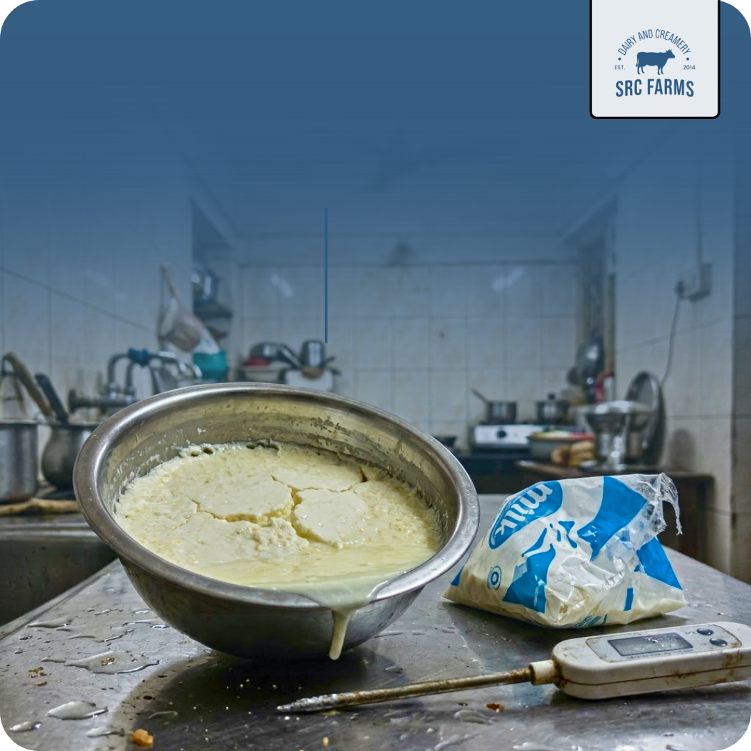 From Farm to Bowl: How SRC Farms Makes Pure Curd from Milk